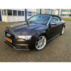 Audi A5 Cabriolet 2.0 TFSI q. PLS O.D. 20inch RS velgen, dea