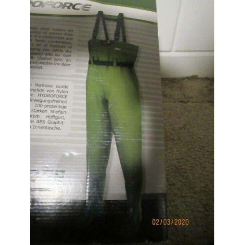 dam hydroforce nylon taslan chest wader maat 44/45