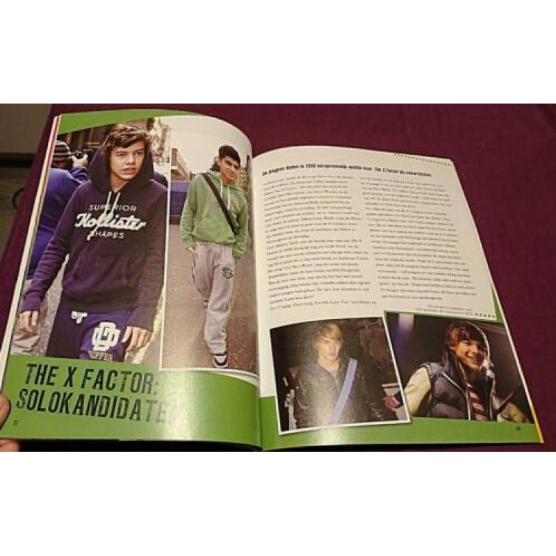 Boek One Direction Backstage NIEUW