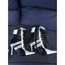 Fever Referee boots zwart wit 39/40