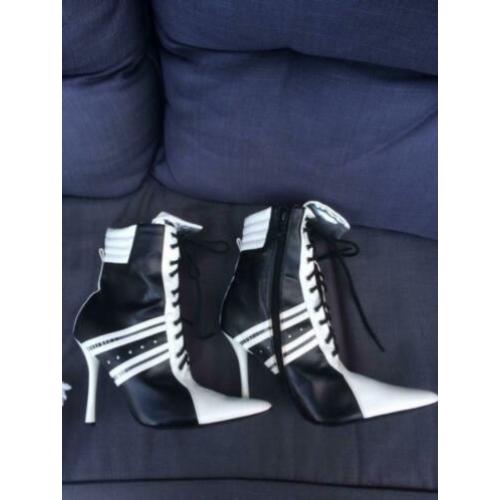 Fever Referee boots zwart wit 39/40