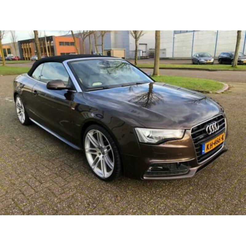 Audi A5 Cabriolet 2.0 TFSI q. PLS O.D. 20inch RS velgen, dea