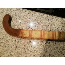 Oude hockey stick, iets voor de verzamelaars.