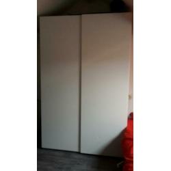 Pax ikea kledingkast schuifdeuren