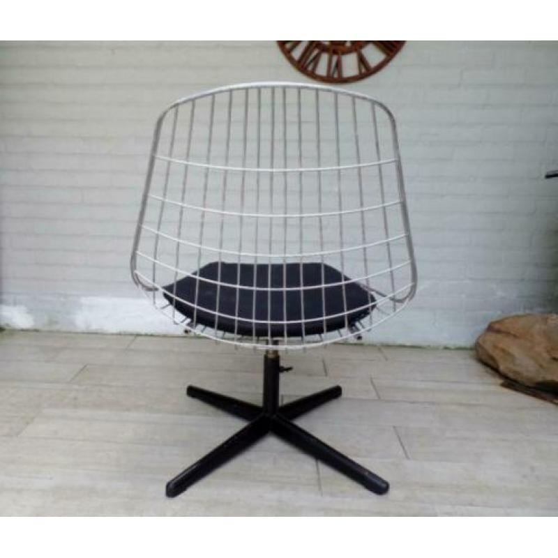 Design Cees Braakman draad stoel - fauteuil fifties