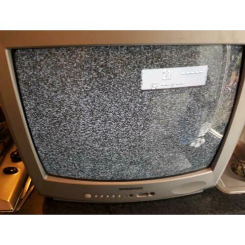 TE koop aangeboden oude kleuren tv er zit.geen afstandbedien