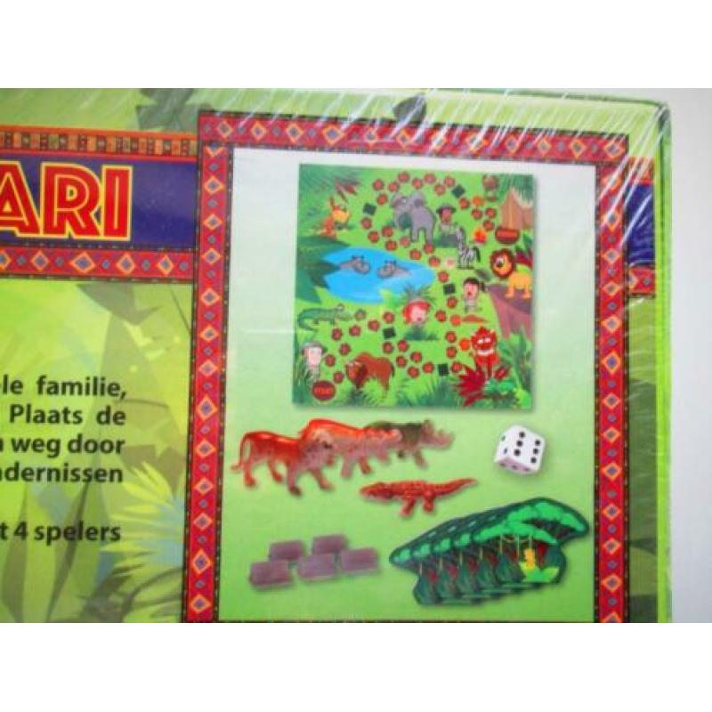 Jungle Safari~Jungel Spel~Nieuw in Cellofaan~Kado Waardig
