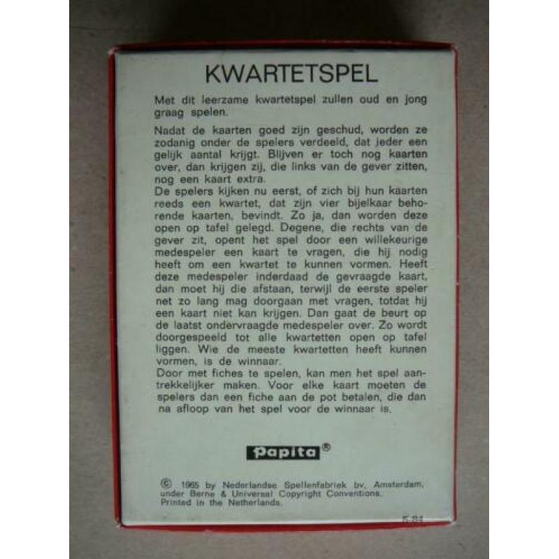 Papita sportkwartet nr. 883