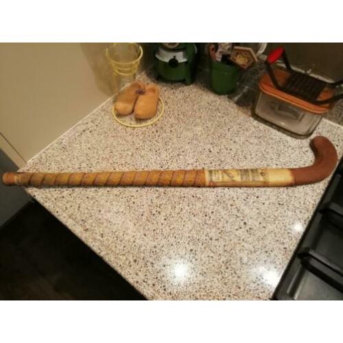 Oude hockey stick, iets voor de verzamelaars.