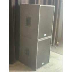 2 DAP RW-18B basspeaker /sub/laag speaker 18 Zoll 300W 8 Ohm