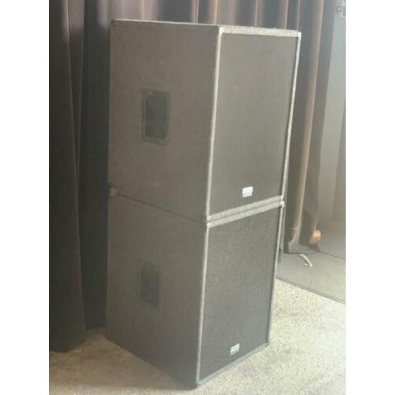 2 DAP RW-18B basspeaker /sub/laag speaker 18 Zoll 300W 8 Ohm