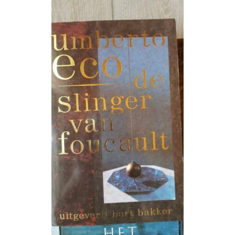 Thrillers in nieuw staat, 9 stuks