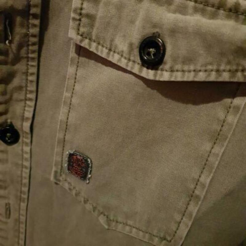 Khujo kaki blouse maat 36/S, nieuw