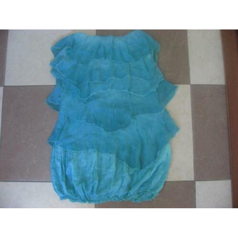 zomers strapless shirtje/topje, mt S van D'Amour D'Amour