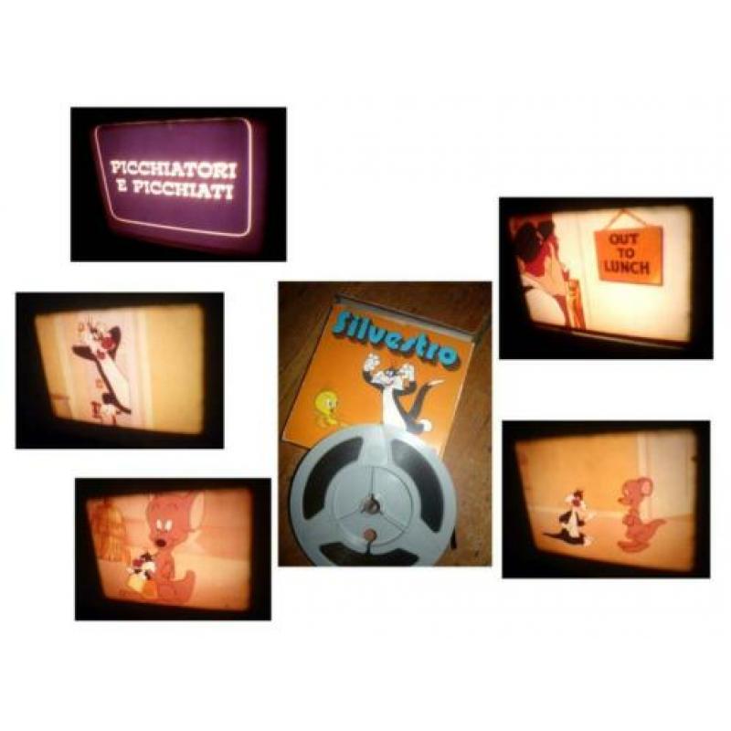 x 8mm film Sylvester Who's Kitten Who - kleur - silent 60mtr