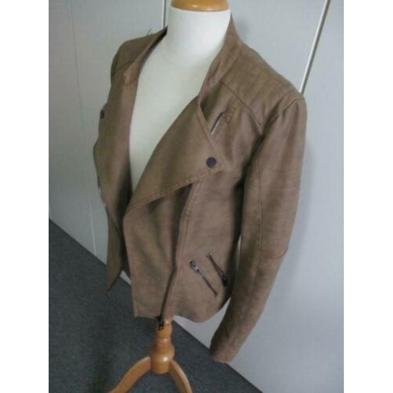 Zomerjas Bikerjas Only maat 40 taupe