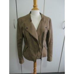 Zomerjas Bikerjas Only maat 40 taupe