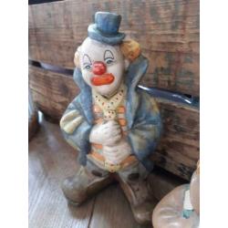 Twee clowns spaarpotten.zgan