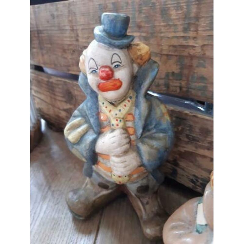 Twee clowns spaarpotten.zgan