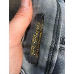 lichte skinny bikerjeans 38