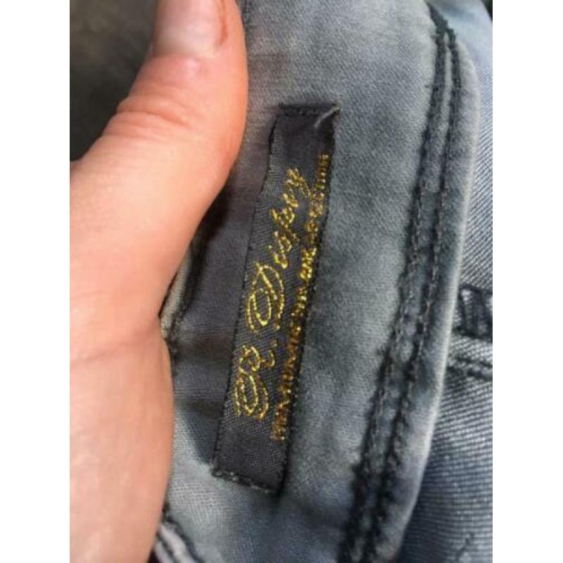 lichte skinny bikerjeans 38