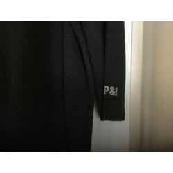 Grijze Basic jurk PENN & INK ruime M