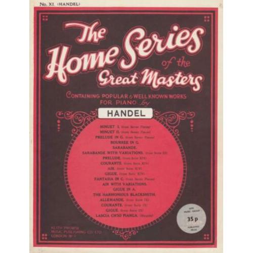 Ernest Haywood - The Home Series of Great masters - HANDEL