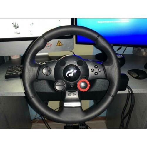 Logitech Driving Force GT. Incl alle orginele kabels