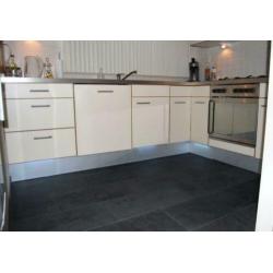 leisteen binnen Mustang Black Slate 40x60 cm strak gezaagd