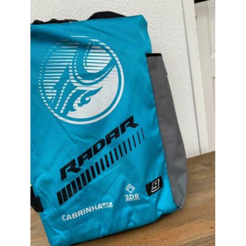 Cabrinha Radar 2016 9m kite (evt als set met bar&board)