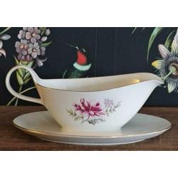 Brocante juskom sauskom rozen Bohemia Czechoslovakia (1138)