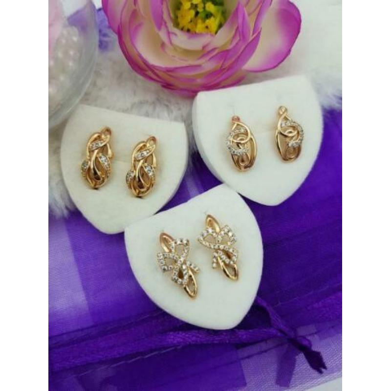 ?XGold? 18 karaat goldplated oorbellen