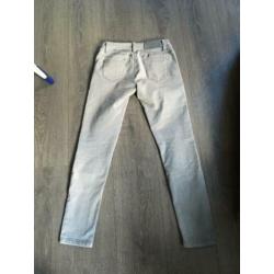 lichte skinny bikerjeans 38
