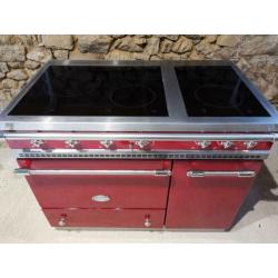 Lacanche Savigny Classic 110 induction in morello cherry