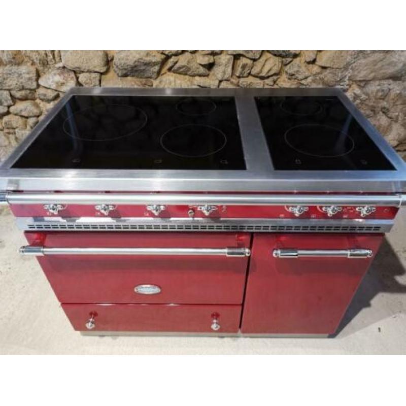 Lacanche Savigny Classic 110 induction in morello cherry
