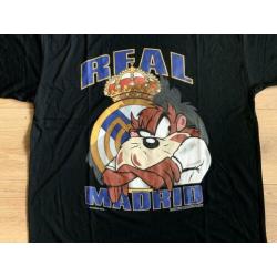 Vintage 1996 T-shirt Nutmeg Taz Mania shirt | maat XL Heren