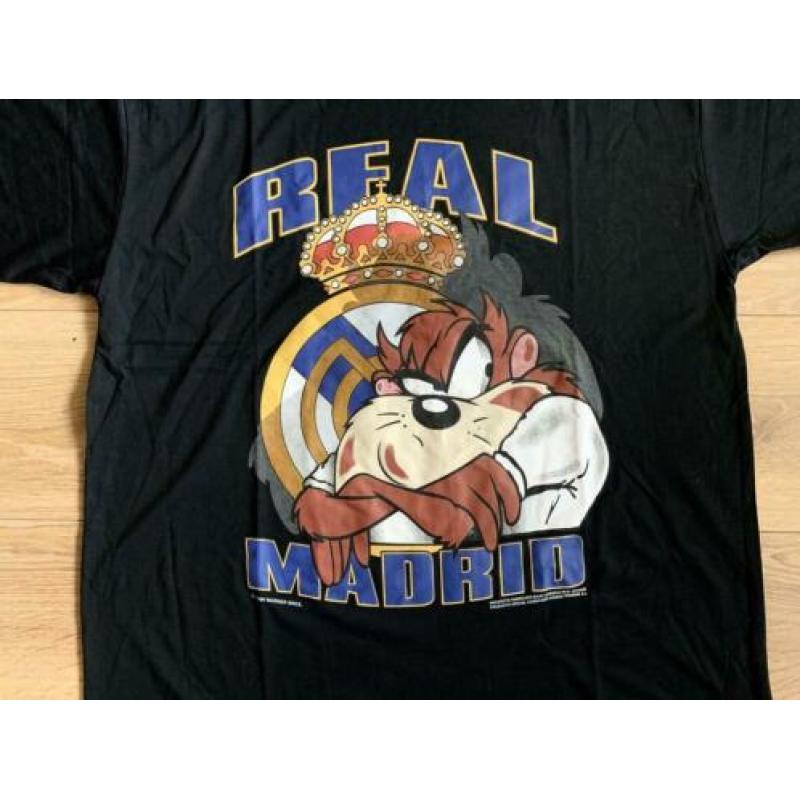 Vintage 1996 T-shirt Nutmeg Taz Mania shirt | maat XL Heren