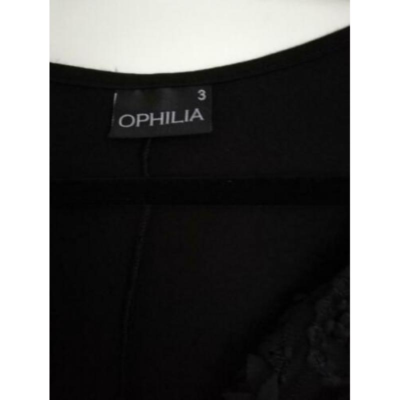 Te Koop: OPHILIA Jurk met aparte halslijn, mt 3. (J-366).