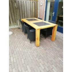 Tuintafel eettafel douglas