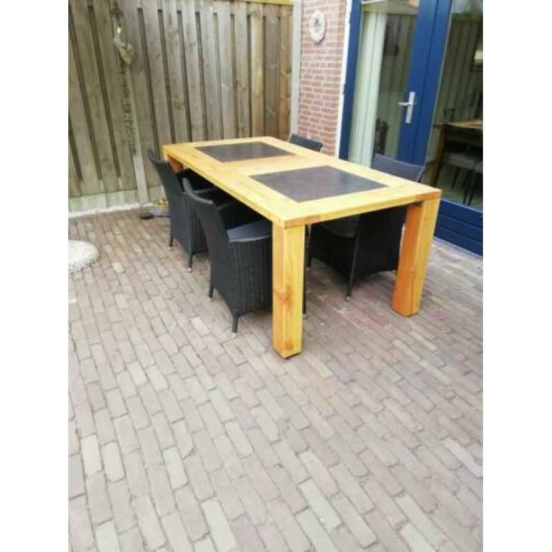 Tuintafel eettafel douglas