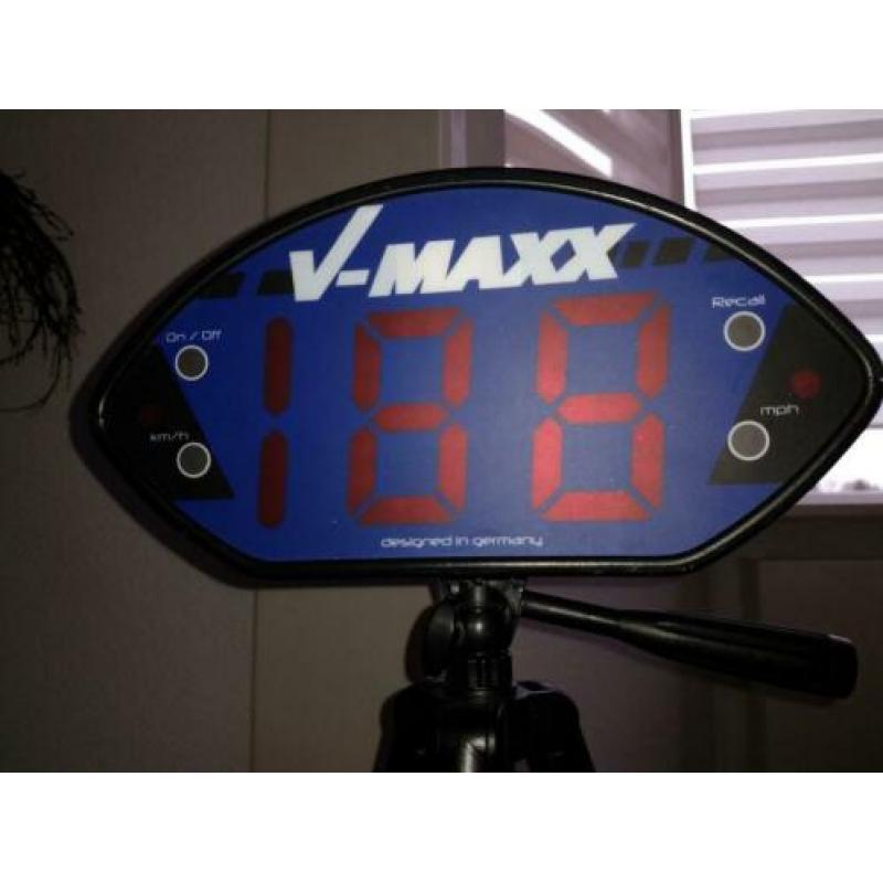 V- Maxx snelheidsmeter.