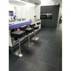 leisteen binnen Mustang Black Slate 40x60 cm strak gezaagd