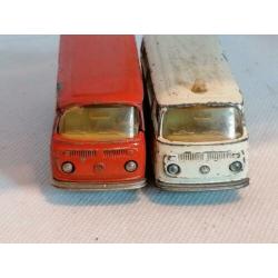 2 x Majorette VW T1 Fourgon nr. 244