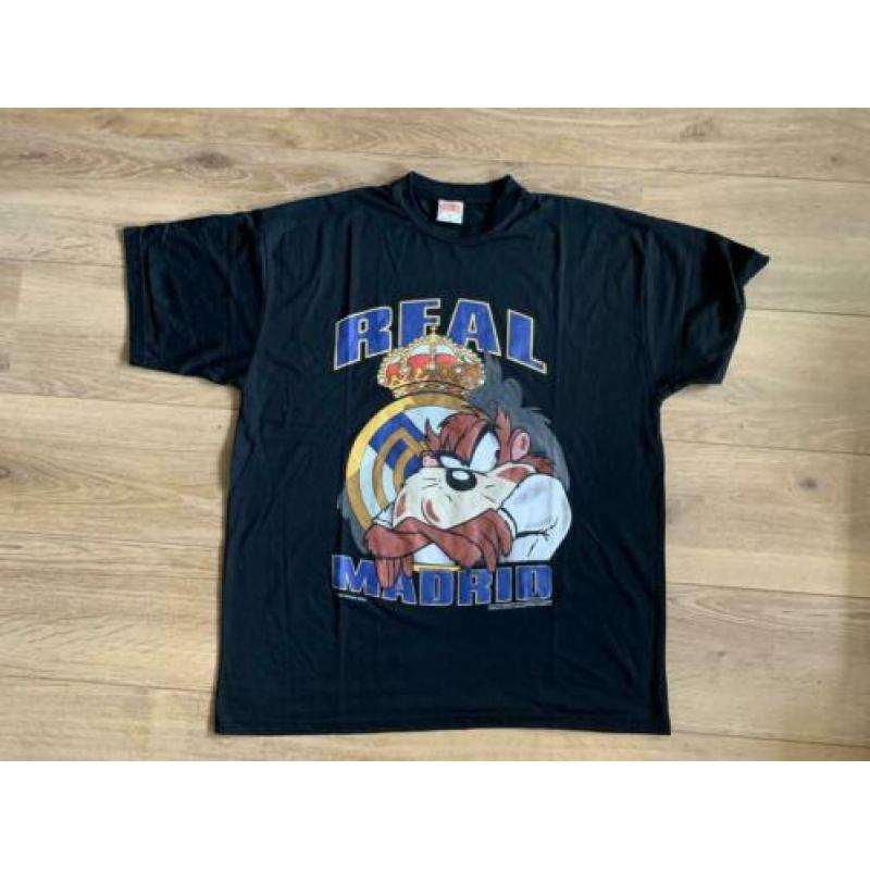 Vintage 1996 T-shirt Nutmeg Taz Mania shirt | maat XL Heren