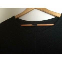 Grijze Basic jurk PENN & INK ruime M