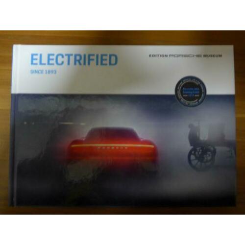 Porsche excl. boek "Electrified" en envelop met excl. krtn.