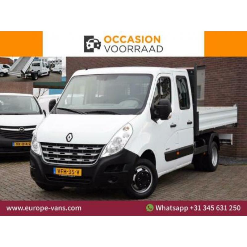Renault Master T35 2.3 dCi 125pk DL D.C. Kipper € 15.950,00