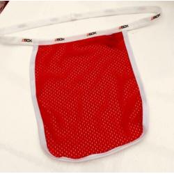 Bottomless visnet ‘string’ rood 1 size