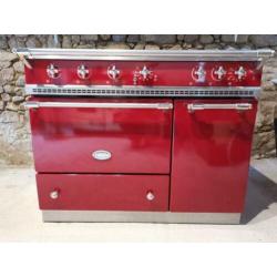 Lacanche Savigny Classic 110 induction in morello cherry