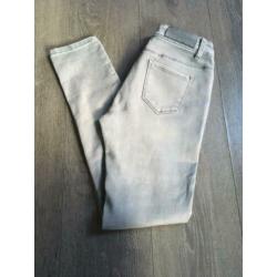 lichte skinny bikerjeans 38